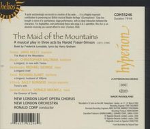 Harold Fraser-Simson (1872-1944): The Maid of the Mountains, CD