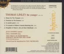 Thomas Linley (Der Jüngere) (1756-1778): Music for the Tempest, CD