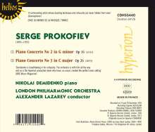 Serge Prokofieff (1891-1953): Klavierkonzerte Nr.2 &amp; 3, CD