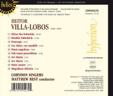 Heitor Villa-Lobos (1887-1959): Geistliche Chorwerke, CD