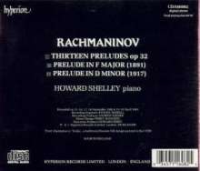 Sergej Rachmaninoff (1873-1943): Preludes Vol.2, CD
