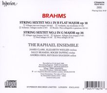 Johannes Brahms (1833-1897): Streichsextette Nr.1 &amp; 2, CD