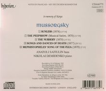 Modest Mussorgsky (1839-1881): Lieder und Tänze des Todes, CD