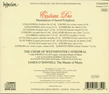 Westminster Choir - Exsultate Deo, CD