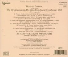 Giovanni Gabrieli (1557-1612): Symphoniae Sacrae (1597), CD