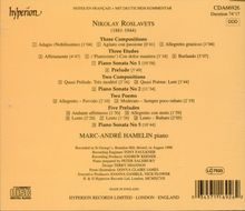 Nikolaj Roslavets (1881-1944): Klaviersonaten Nr.1,2,5, CD