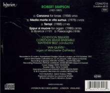 Robert Simpson (1921-1997): Chorwerke, CD