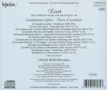 Franz Liszt (1811-1886): Sämtliche Klavierwerke Vol.40, CD