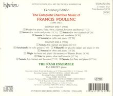 Francis Poulenc (1899-1963): Kammermusik, 2 CDs