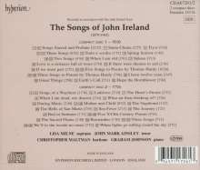 John Ireland (1879-1962): 69 Lieder, 2 CDs