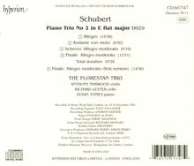 Franz Schubert (1797-1828): Klaviertrio Nr.2 D.929, CD