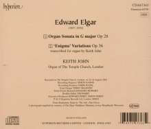 Edward Elgar (1857-1934): Enigma-Variations op.36 für Orgel, CD