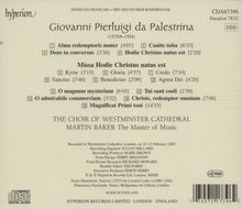 Giovanni Pierluigi da Palestrina (1525-1594): Music for Advent &amp; Christmas, CD