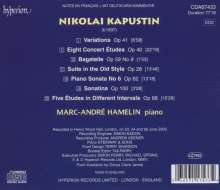 Nikolai Kapustin (1937-2020): Klaviersonate Nr.6 (op.62), CD