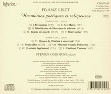 Franz Liszt (1811-1886): Harmonies poetiques et religieuses, 2 CDs