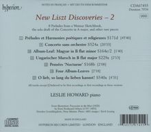 Franz Liszt (1811-1886): Sämtliche Klavierwerke - New Discoveries Vol.2, CD