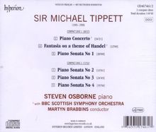 Michael Tippett (1905-1998): Klavierkonzert, 2 CDs