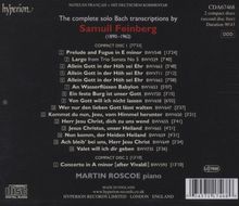 Johann Sebastian Bach (1685-1750): Transkriptionen für Klavier Vol.4 (Samuel Feinberg), 2 CDs