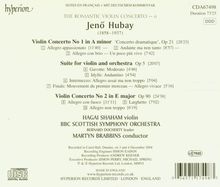 Jenö Hubay (1858-1937): Violinkonzerte Nr.1 &amp; 2, CD