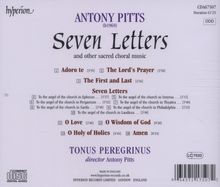 Antony Pitts (geb. 1969): Seven Letters, CD