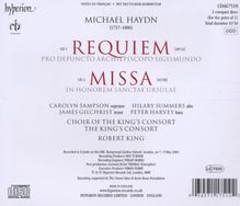 Michael Haydn (1737-1806): Missa pro defuncto Archiepiscopo Sigismundo (Requiem), 2 CDs