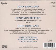 John Dowland (1562-1626): Lautenlieder, CD