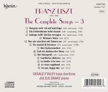 Franz Liszt (1811-1886): Sämtliche Lieder Vol.3, CD
