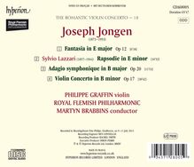 Joseph Jongen (1873-1953): Violinkonzert op. 17, CD