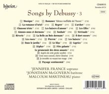 Claude Debussy (1862-1918): Lieder Vol.3, CD