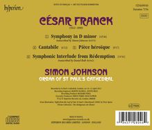 Cesar Franck (1822-1890): Symphonie d-moll (Orgelfassung), CD