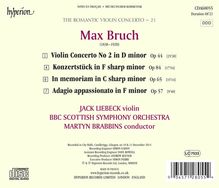 Max Bruch (1838-1920): Violinkonzert Nr.2, CD