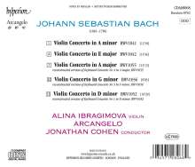 Johann Sebastian Bach (1685-1750): Violinkonzerte BWV 1041,1042,1055,1056, CD