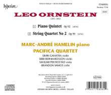 Leo Ornstein (1892-2002): Klavierquintett op.92, CD