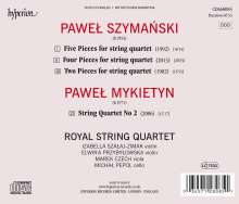Pawel Szymanski (geb. 1954): Kammermusik für Streichquartett, CD