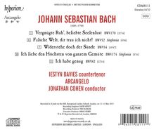 Johann Sebastian Bach (1685-1750): Kantaten BWV 54 &amp; 170, CD