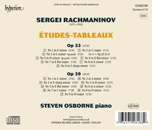 Sergej Rachmaninoff (1873-1943): Etudes-Tableaux op.39 Nr.1-9, CD