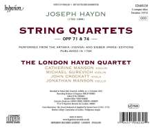 Joseph Haydn (1732-1809): Streichquartette Nr.69-74 (opp.71 &amp; 74), 2 CDs