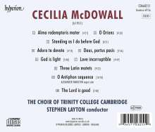 Cecilia McDowall (geb. 1951): Chorwerke, CD