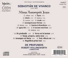 Sebastian de Vivanco (1551-1622): Missa Assumpsit Jesus, CD