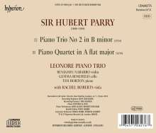 Hubert Parry (1848-1918): Klavierquartett in As, CD