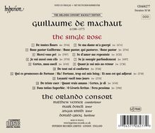 Guillaume de Machaut (1300-1377): Guillaume de Machaut Edition - The Single Rose, CD