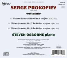 Serge Prokofieff (1891-1953): Klaviersonaten Nr.6-8, CD