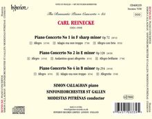 Carl Heinrich Reinecke (1824-1910): Klavierkonzerte Nr.1,2,4, CD