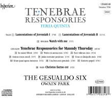 Carlo Gesualdo von Venosa (1566-1613): Responsorien (Tenebrae) zum Gründonnerstag, CD