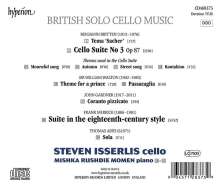 Steven Isserlis - British Solo Cello Music, CD