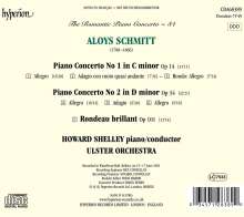 Aloys Schmitt (1788-1866): Klavierkonzerte Nr.1 c-moll op.14 &amp; Nr.2 d-moll op.34, CD