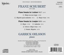 Franz Schubert (1797-1828): Klaviersonaten D.537 &amp; D.959, CD