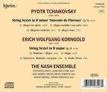 Peter Iljitsch Tschaikowsky (1840-1893): Souvenir de Florence für Streichsextett, CD