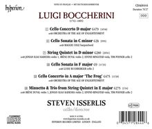 Luigi Boccherini (1743-1805): Cellokonzerte Nr.1 &amp; 2, CD