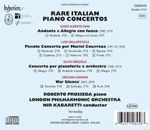 Roberto Prosseda - Rare Italian Piano Concertos, CD